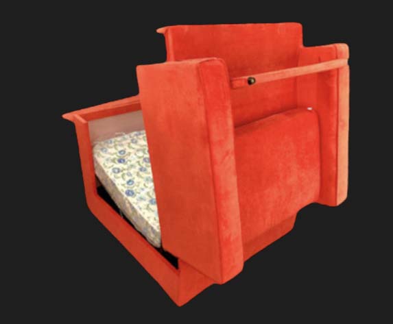 SOFA CAMA 1 1/2 Plaza Modelo Paris