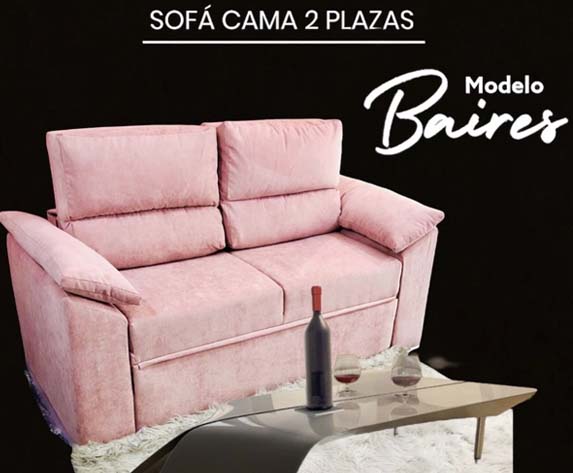 SOFA CAMA 2 Plazas Modelo Baires