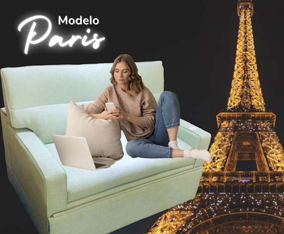 SOFA CAMA 2 Plazas Modelo Paris